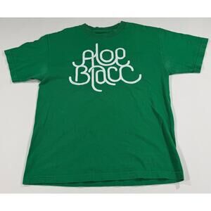 Vintage Aloe Blacc Green Logo T-Shirt Men's Medium